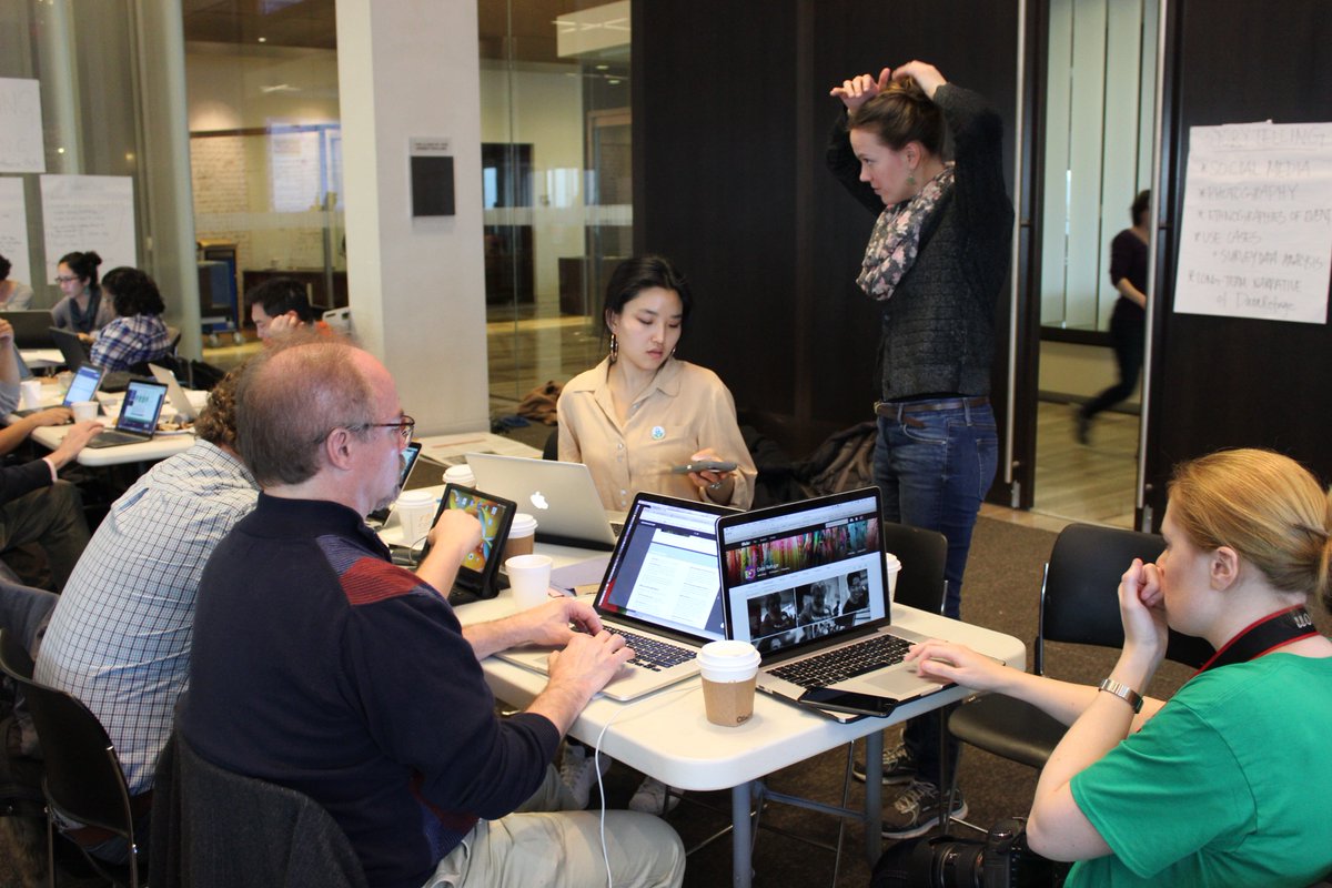 Volunteers gathered at the University of Pennsylvania to archive climate data