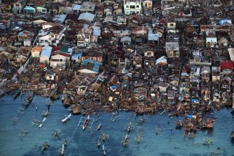 Typhoon Haiyan killed thousands in the Philippines in 2013