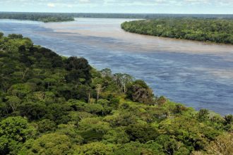 Amazon River Basin. Credit: Neil Palmer/CIAT