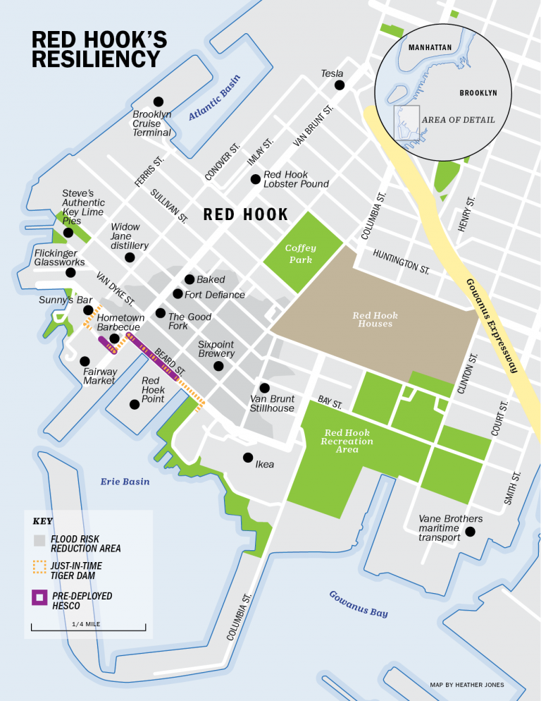5 Years After Sandy Vulnerable Red Hook Is Booming, Right at the Water