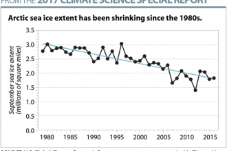 Arctic Sea Ice Has Been Shrinking
