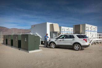 Borrego Springs, California's microgrid storage. Credit: San Diego Gas & Electric