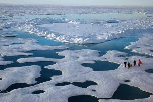 Scientists in the Canadian Arctic. Credit: Jeremy Potter/NOAA