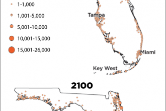 Map: Which Florida Communities Have the Most Homes at Risk of High-Tide Flooding?