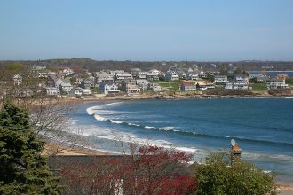 Rhode Island has 400 miles of coastline, and it's facing sea level rise. Parts of Narragansett are at risk. Credit: Marc Choquette/CC-BY-2.0