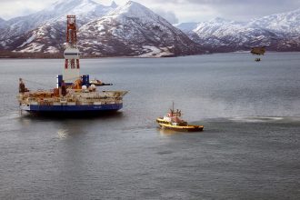 Early exploratory wells in the American Arctic didn’t produce enough oil or gas, and with falling oil prices, many large companies abandoned plans for the region. New attempts are running into other challenges. Credit: Sgt. Aaron M. Johnson/U.S. Air Force
