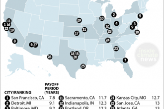 Map: How Fast Do Net-Zero Energy Homes Pay Off? That Depends on Where You Are