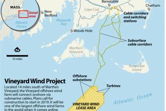 Map: Vineyard Wind Project