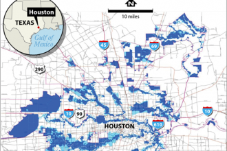 Map: Houston Strengthens Its Floodplain Building Rules