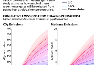 Chart: Thawing Permafrost's Climate Threat