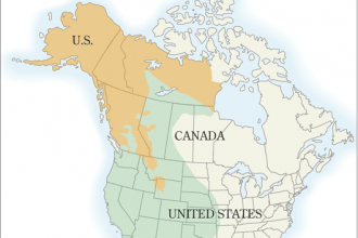 Map: The Grizzly Bear's Shrinking Range