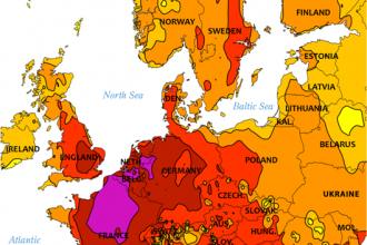 Map: Europe's Record-Breaking July Heat