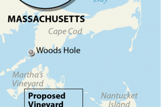 Map: Vineyard Wind Project