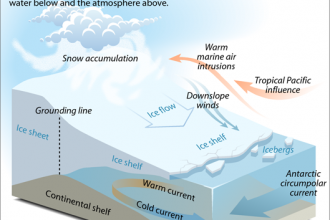 Infographic: What's Eating Away at West Antarctica's Ice Shelves?