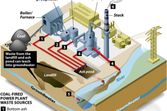 Toxic Waters: River Pollution Sources from Coal Plants