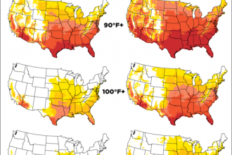 Maps: U.S. Forecast: More Extremely Hot Days Ahead