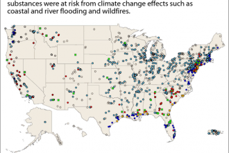 Map: Superfund Sites at Risk from Climate Change