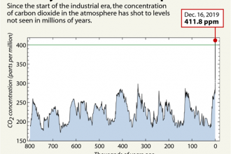 Chart: A History of CO2 in the Atmosphere
