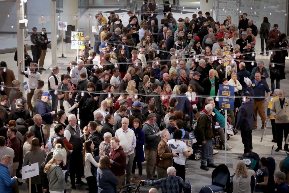 Iowa caucuses. Credit: Scott Olson/Getty Images