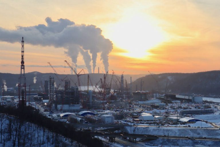 Shell’s Plastics Plant Outside Pittsburgh Has Suddenly a Riskier