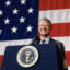 President Jimmy Carter addressing a town meeting. Credit: Getty Images