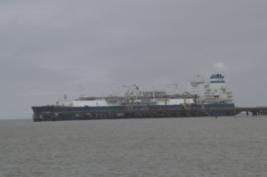 The Höegh Esperanza docked in the port of Wilhelmshaven, Germany. Credit: Christina van Waasbergen/MNS