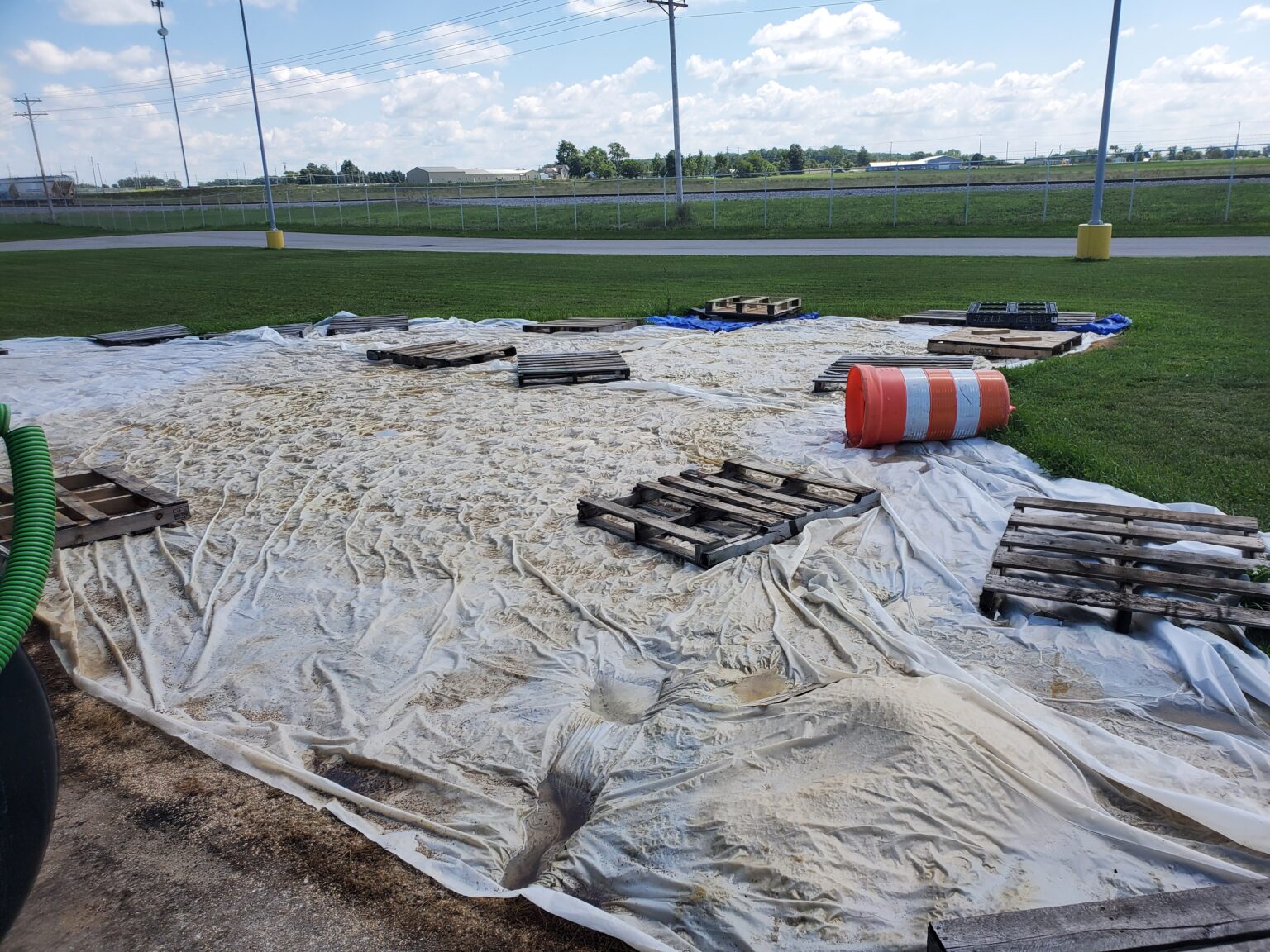 Inside Indiana's 'Advanced' Plastics Recycling Plant Dangerous Vapors, Oil Spills and Life