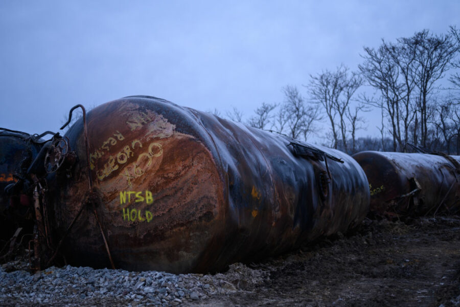 A Train Derailment Spilled Toxic Chemicals in her Ohio Town. Then She ...