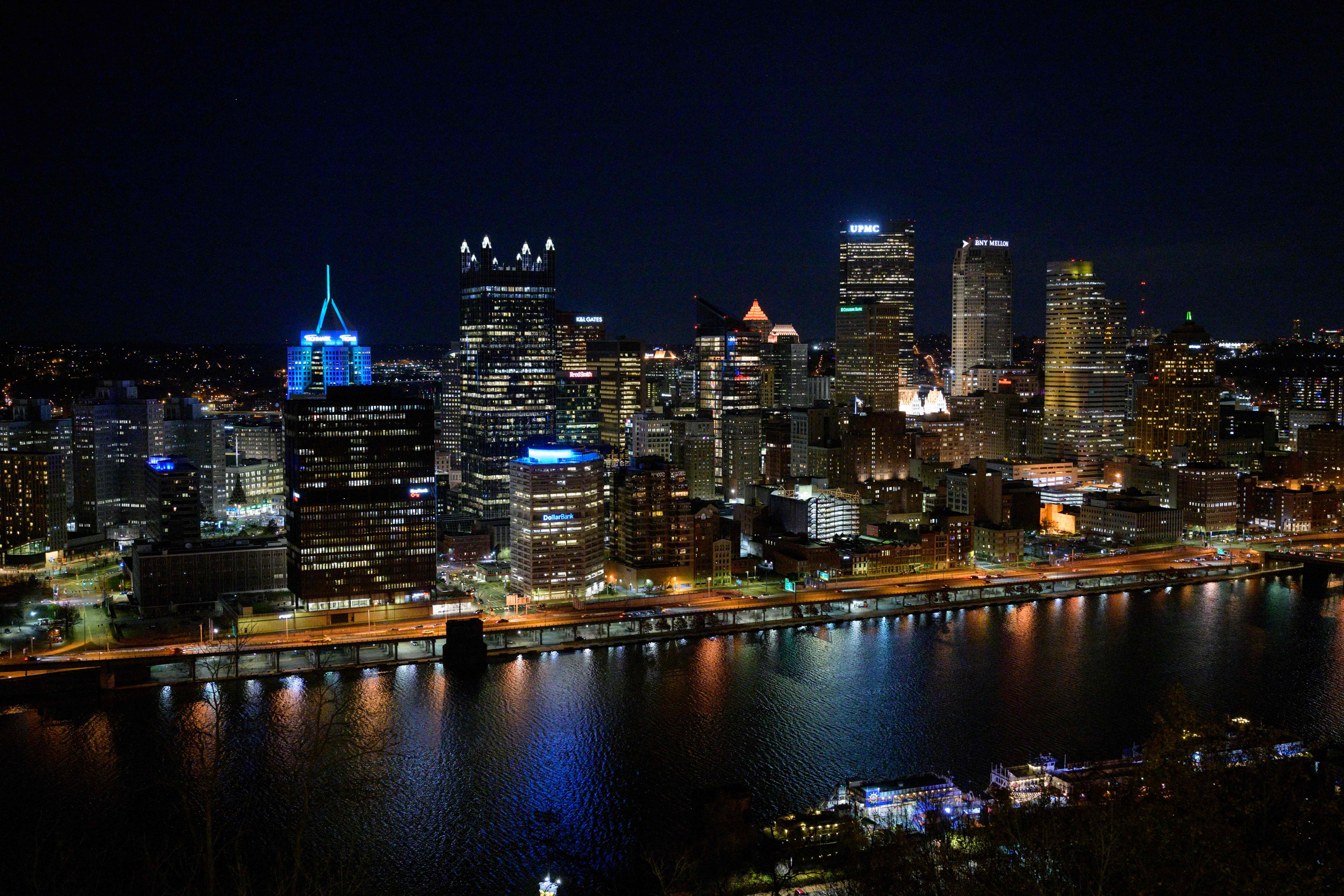 Pittsburgh, located at the confluence of three rivers, is especially vulnerable to flooding. Credit: Angela Weiss/AFP via Getty Images