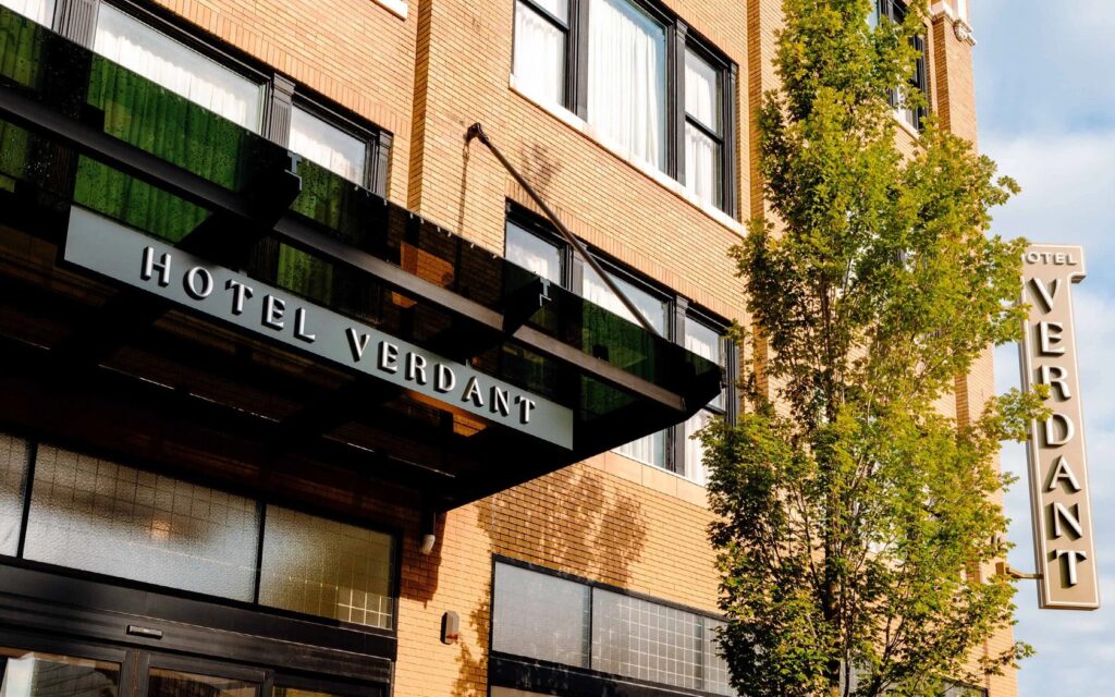 Hotel Verdant in downtown Racine, Wisconsin. Credit: Hotel Verdant/Charlestowne Hotels