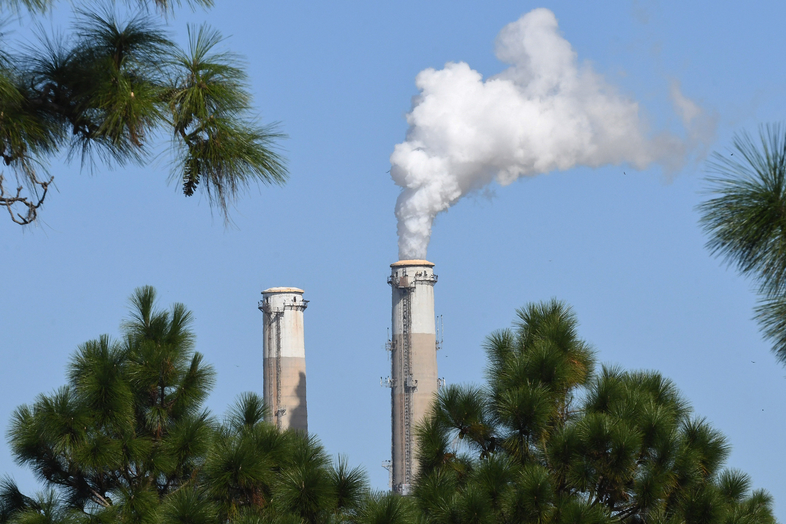 The Orlando Utilities Commission, which operates the Stanton Energy Center, said the facility is compliant and has not received any word from the EPA indicating otherwise. Credit: Paul Hennessy/SOPA Images/LightRocket via Getty Images