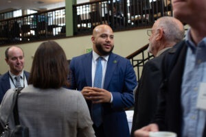 Assemblymember Isaac Bryan (D-Los Angeles) recently introduced a bill to encourage companies that operate low-producing oil wells near frontline communities to clean them up or pay a penalty. Credit: Lara Aburamadan/Survival Media Agency