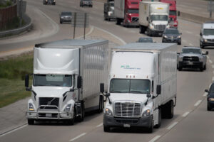 Indiana’s project could help to electrify long-haul trucks that require significantly larger batteries due to their size. Credit: Scott Olson/Getty Images