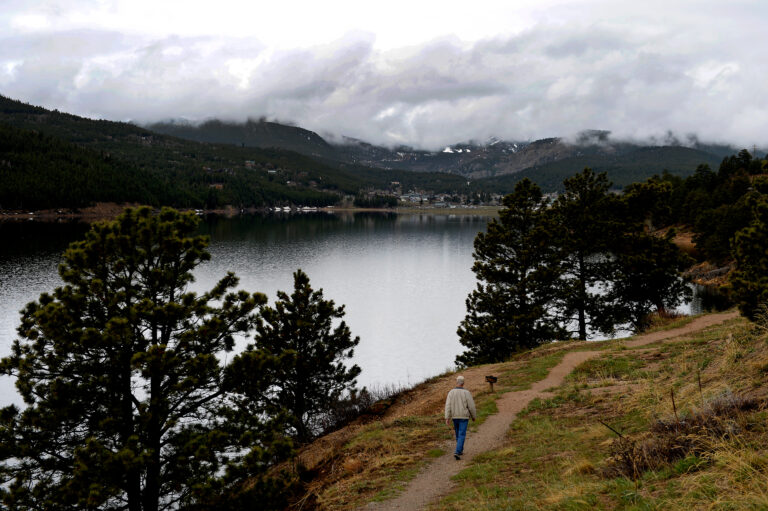A view of the Barker Meadow Reservoir in Nederland, Colo. Currently, Nederland relies on water from the City of Boulder’s reservoir. Credit: Helen H. Richardson/The Denver Post