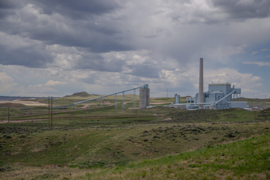 A view of Dry Fork, one of the nation’s newest coal-fired power plants, in Gillette, Wyo. Credit: Jake Bolster/Inside Climate News