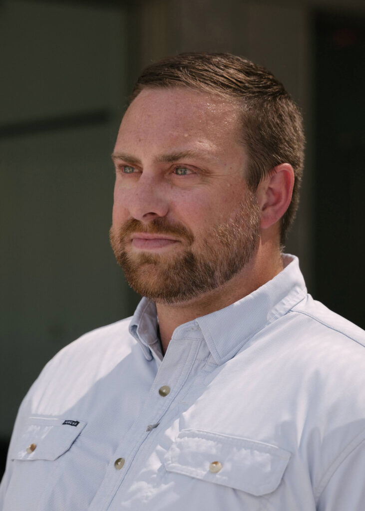 Caleb Stratton, Hoboken’s chief resilience officer. Credit: Caroline Gutman/Inside Climate News