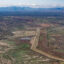 The Rio Grande winds through the Chihuahuan Desert in far west Texas. Diversions for agriculture and cities have reduced the flow by at least 70 percent compared to historical flow levels. Credit: Omar Ornelas