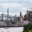 A view of the Philadelphia Energy Solutions refinery after a massive fire triggered several large explosions at the complex in South Philadelphia on June 21, 2019. Credit: Eduardo Munoz Alvarez/Getty Images