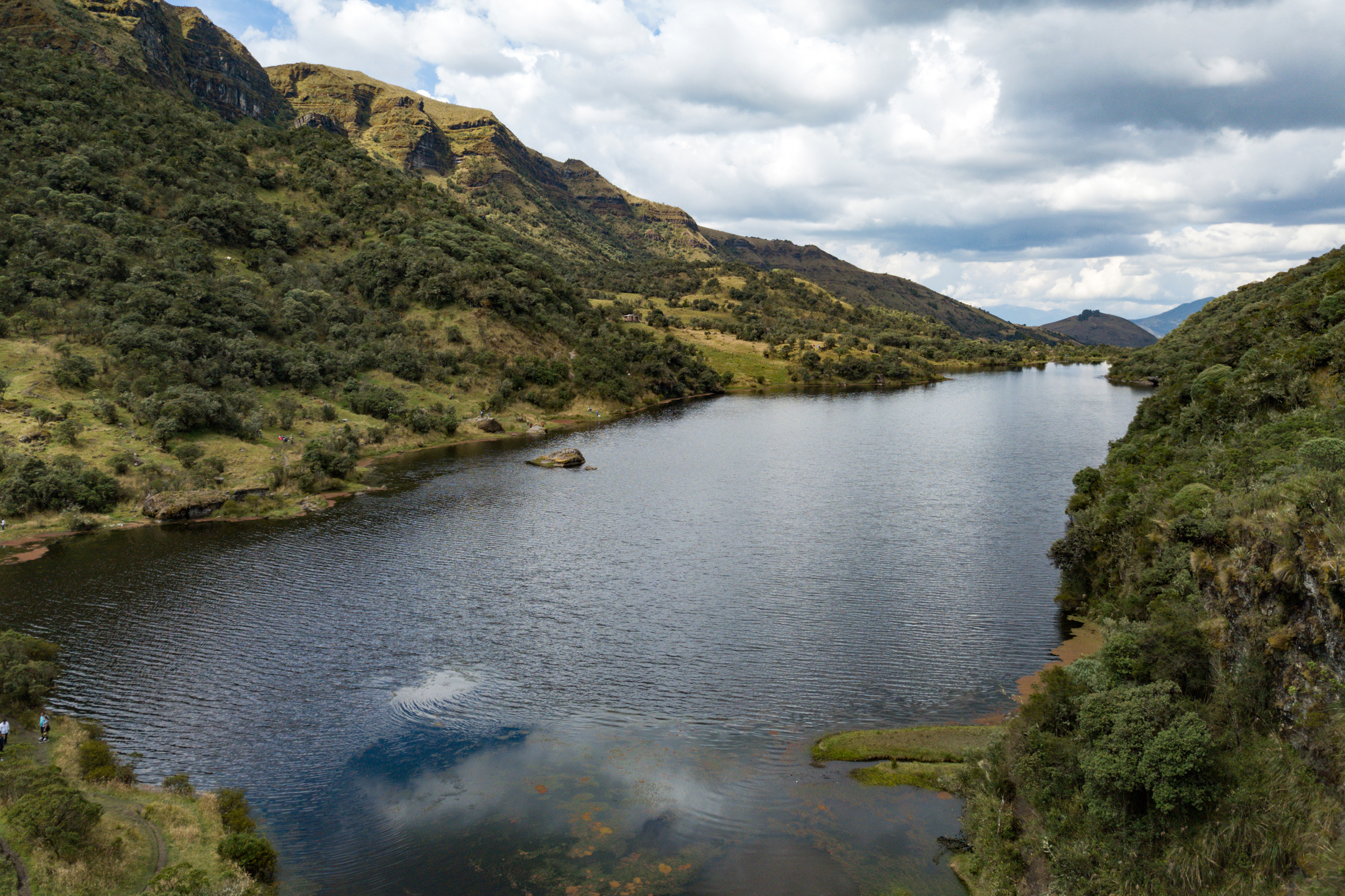 Colombia's páramos, high altitude wetlands, provide drinking water to millions of people and are home to unique species like the Andean condor and the spectacled bear. Following the Colombian government's ban on mining in these ecosystems, a Canadian mining company filed an ISDS claim arguing the government's restriction indirectly expropriated their project. Credit: Juan David Moreno Gallego/Anadolu Agency via Getty Images