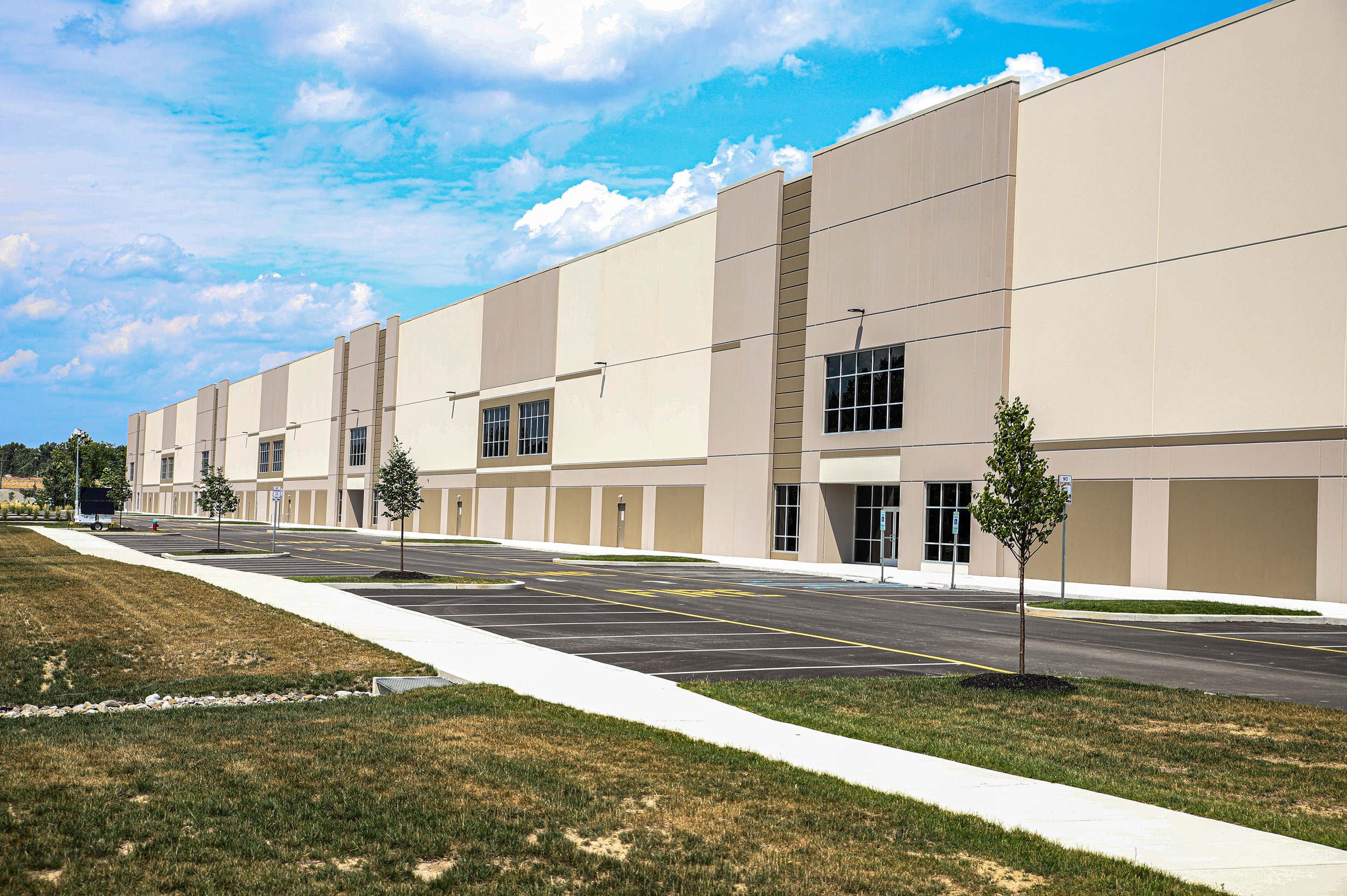 In 2015, a CDC affiliate acquired a retired steel mill in Claymont, Del. Today, the site hosts warehouses and a transit terminal. Credit: Daniel Propp/Inside Climate News
