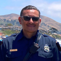 Eduardo Herrera Jr. is a professional firefighter in California.