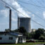 A house is seen near the Gavin Power Plant in Cheshire, Ohio. Credit: Stephanie Keith/Getty Images