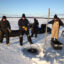 Commercial fishermen prepare to check their nets on Lake Superior in Bayfield, Wisconsin, on Feb. 23, 2021. Credit: Scott Olson/Getty Images
