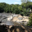 A view of the severely damaged Mill Pond Dam on Aug. 20, 2024, after flooding rains in Stony Brook, New York. Credit: James Carbone/Newsday RM via Getty Images