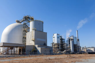 Duke Energy’s STAR facility burns coal ash to be reused in cement in Goldsboro, N.C. Credit: Lisa Sorg/Inside Climate News