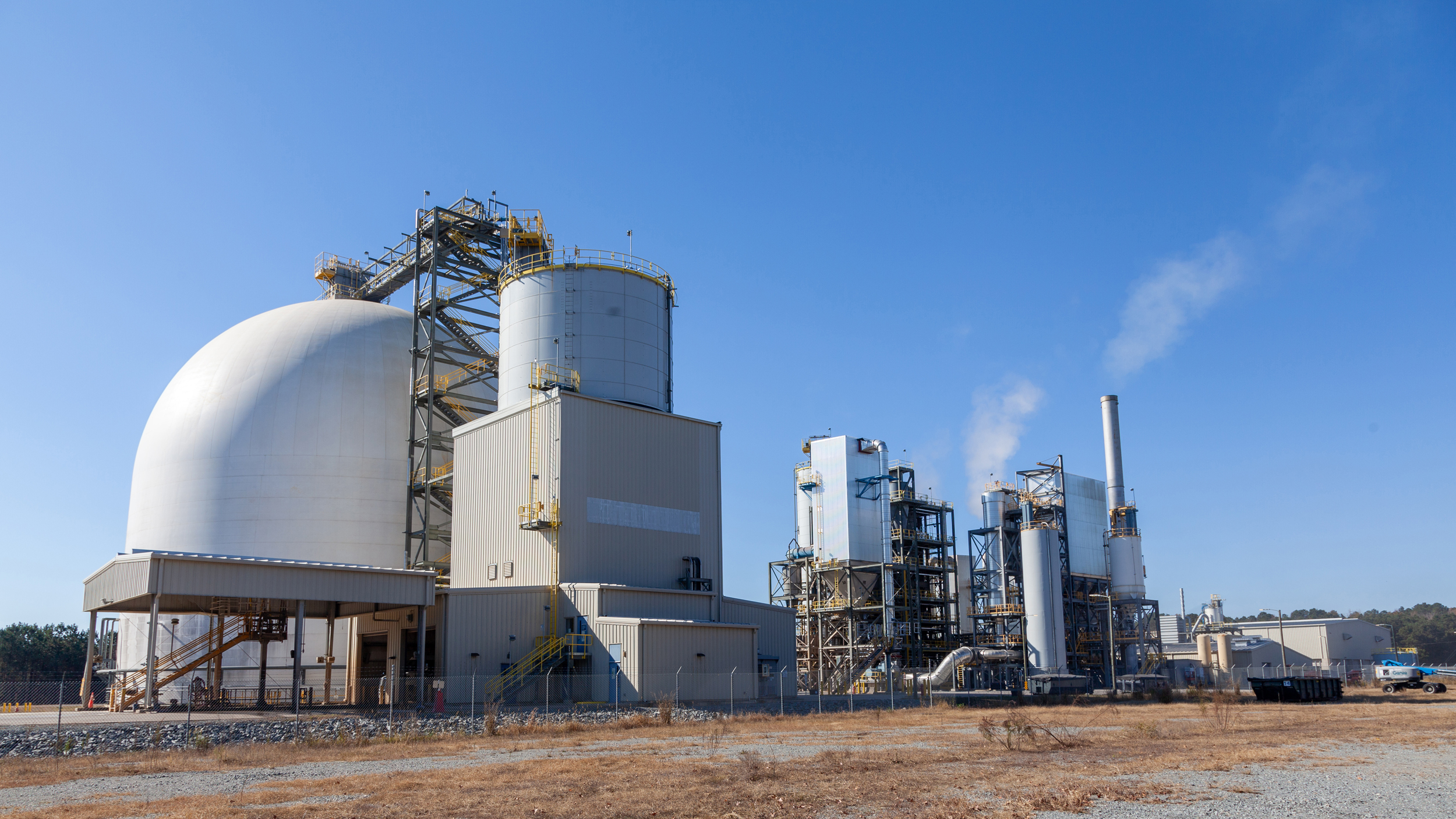 Duke Energy’s STAR facility burns coal ash to be reused in cement in Goldsboro, N.C. Credit: Lisa Sorg/Inside Climate News