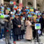 City Council member Selvena Brooks-Powers, a representative for Queens, speaks on the steps of New York City Hall at a rally organized by the Play Fair Coalition last week. Credit Lauren Dalban/Inside Climate News