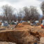 Residents of Swannanoa live in campers and tents as their homes remain destroyed or uninhabitable from Hurricane Helene in western North Carolina. Credit: Lisa Sorg/Inside Climate News