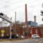 A view of the cogeneration plant operated by the University of North Carolina, located a half-mile from the UNC-Chapel Hill campus. Credit: Lisa Sorg/Inside Climate News