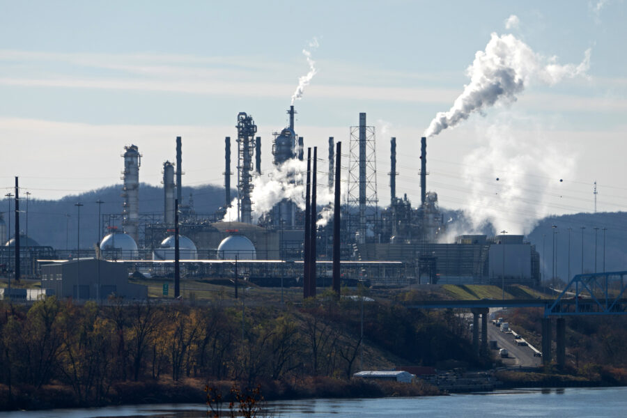 A view of the Shell ethane cracker plant in Beaver County, Pa. Credit: Mark Dixon/CC BY 2.0